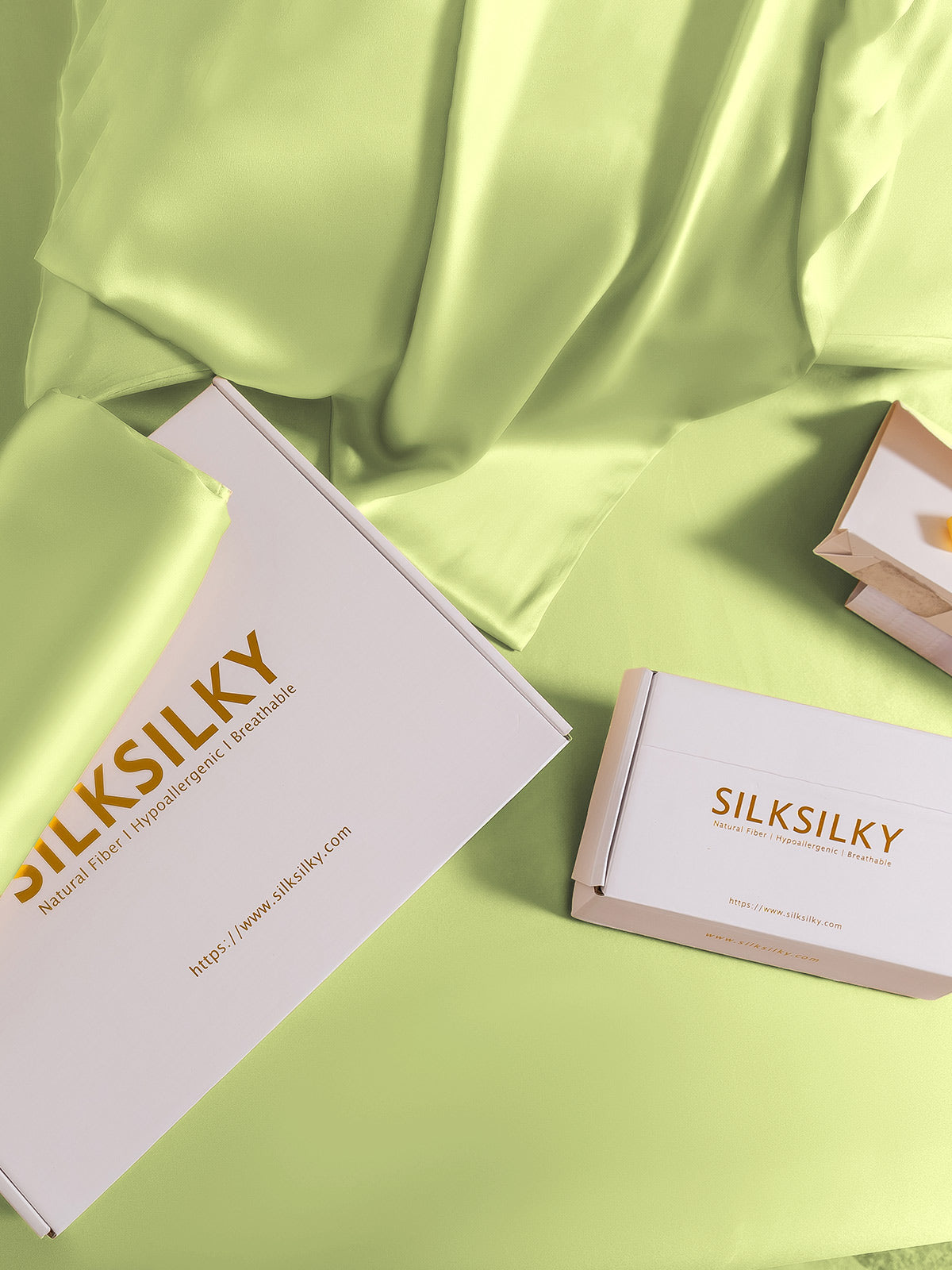 [Mint Green] SilkSilky 19Momme Pure Silk Pillowcase 007