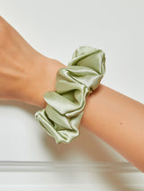 [Mint Green] SilkSilky  Scrunchie 001