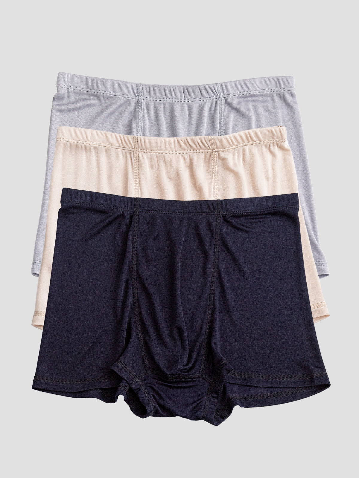 [Multi] SilkSilky Silk Knitted Mens Underwear 002