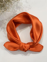 [Orange] SilkSilky  Scarf 005