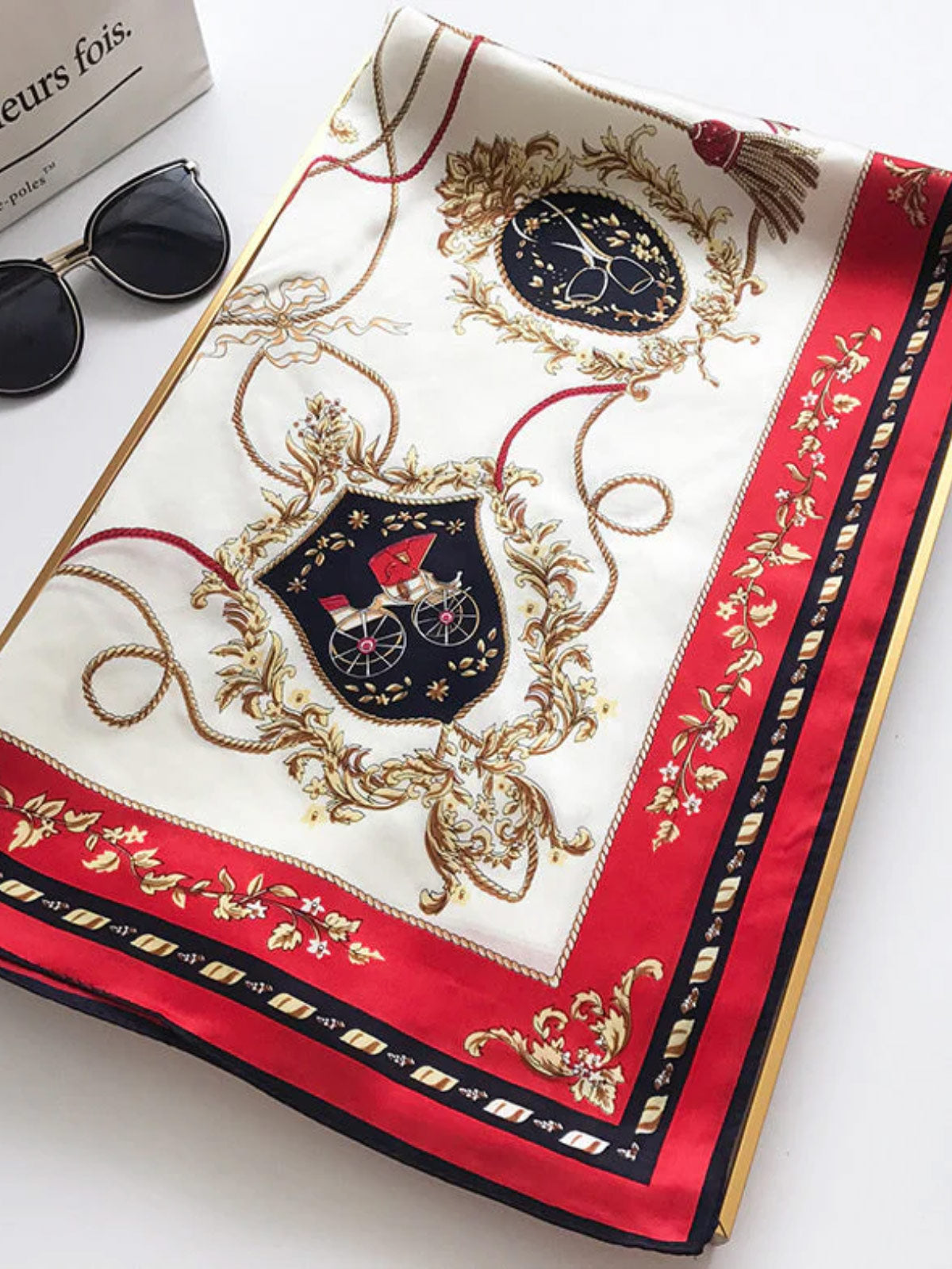[P001] SilkSilky Pure Silk Scarf 004