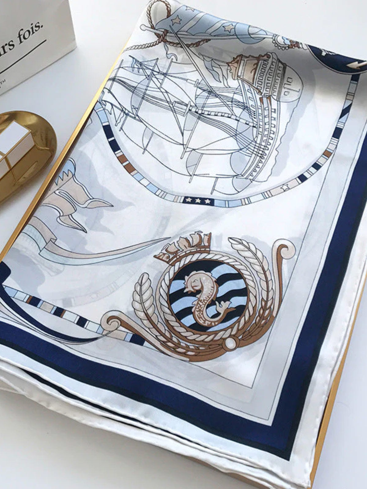 [P007] SilkSilky Pure Silk Scarf 003