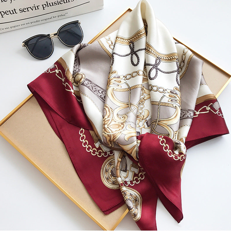 [P008] SilkSilky Pure Silk Scarf 005