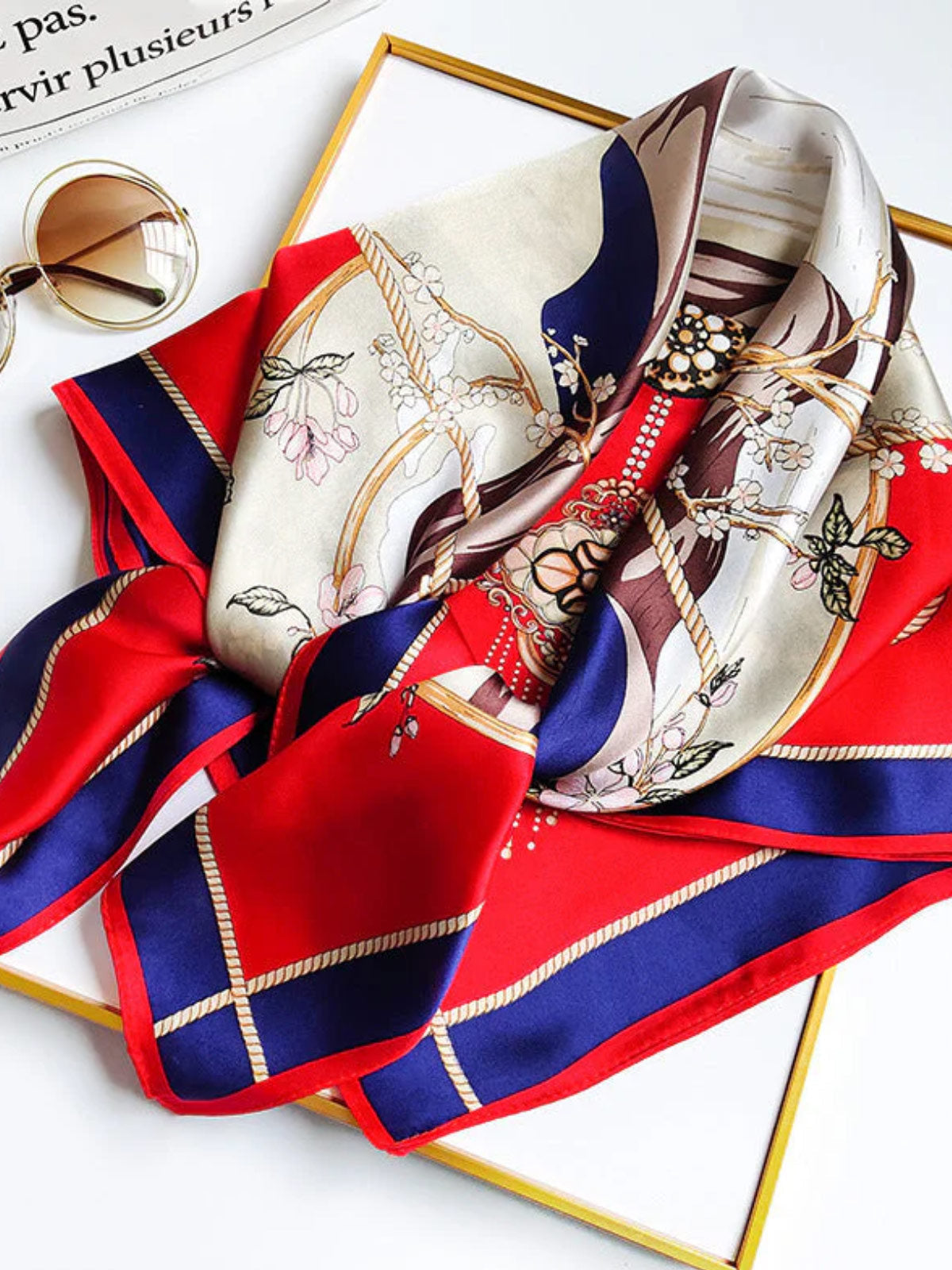 [P011] SilkSilky Pure Silk Scarf 002
