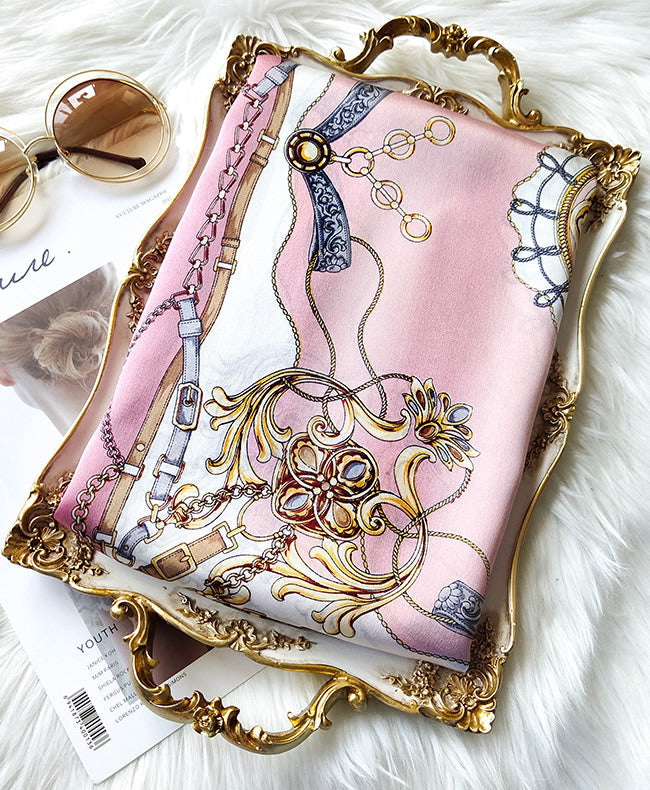 [P019] SilkSilky Pure Silk Scarf 003