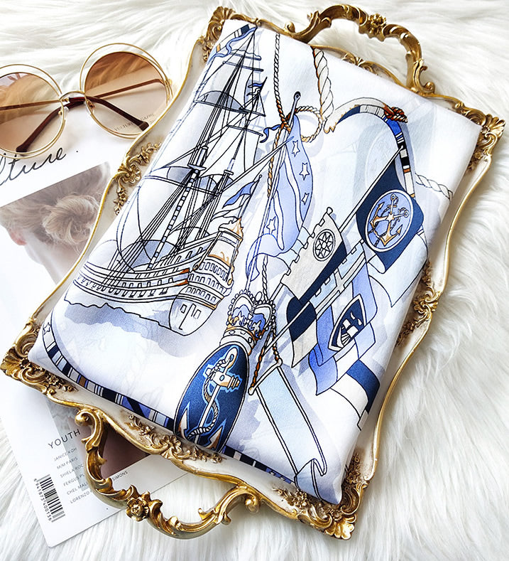 [P023] SilkSilky Pure Silk Scarf 003
