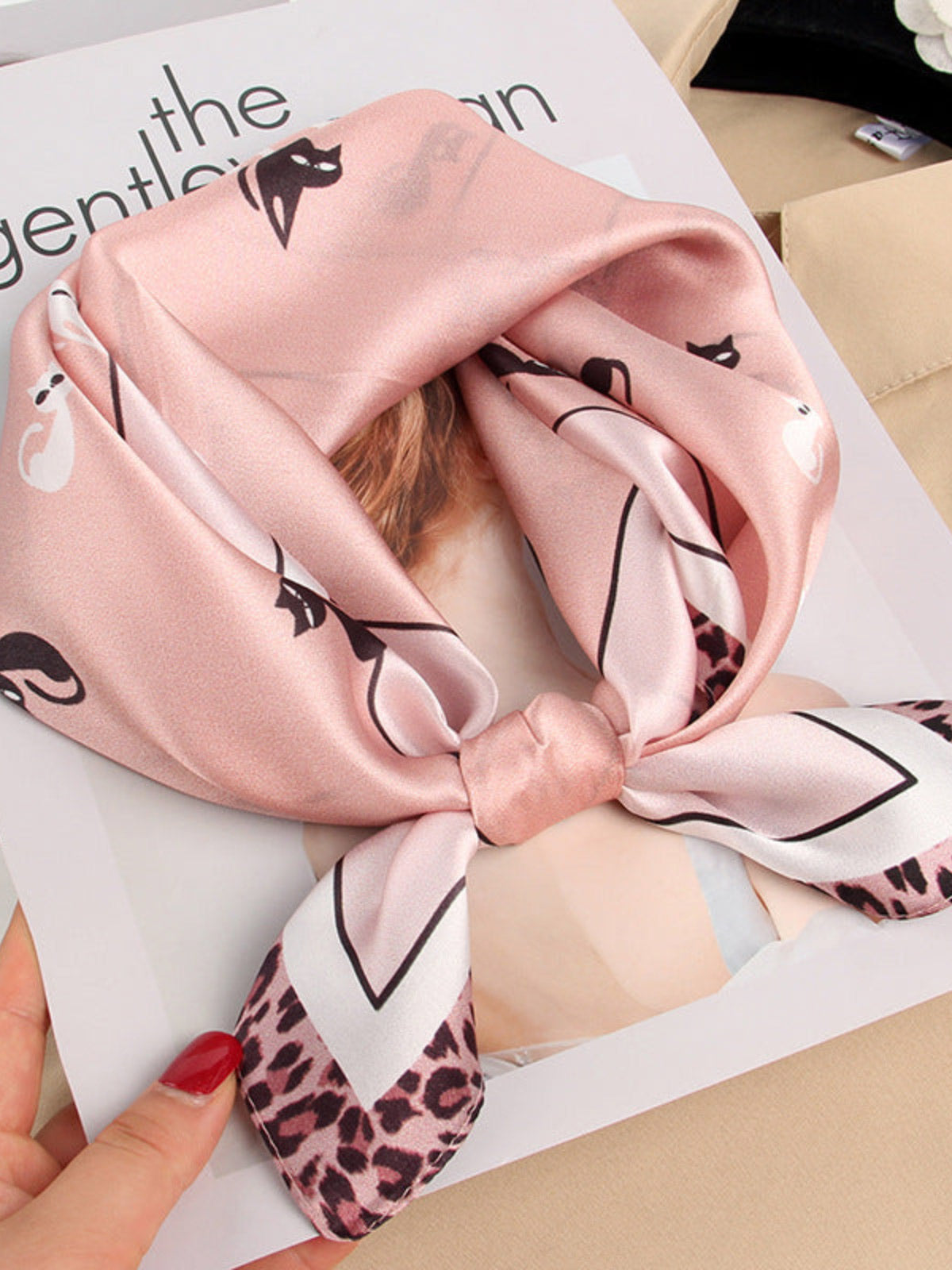 [P032] SilkSilky Pure Silk Scarf 001