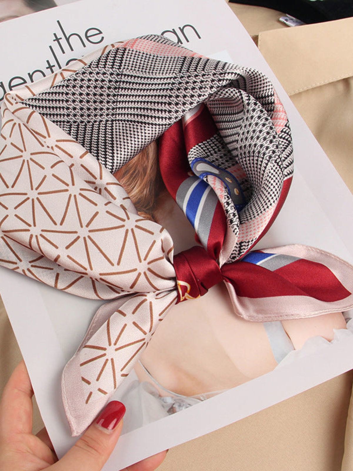 [P037] SilkSilky Pure Silk Scarf 001