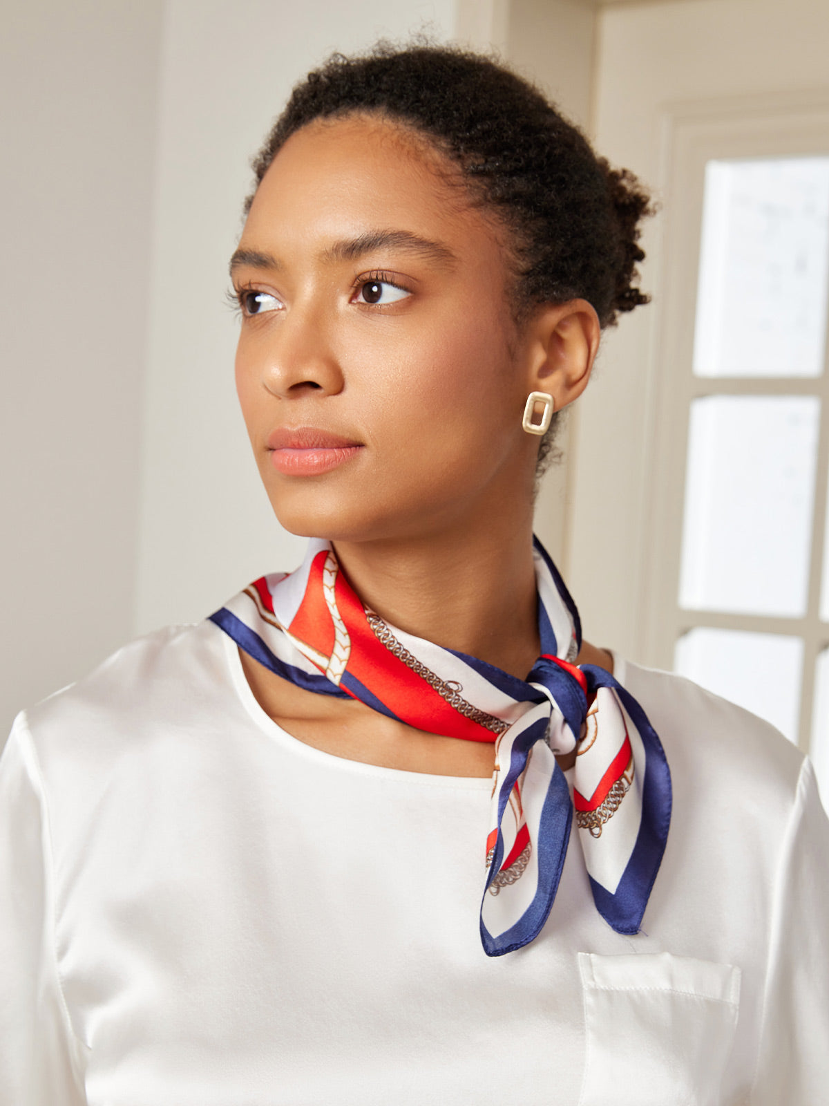 [P039] SilkSilky Pure Silk Scarf 001