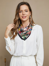 [P044] SilkSilky Pure Silk Scarf 004