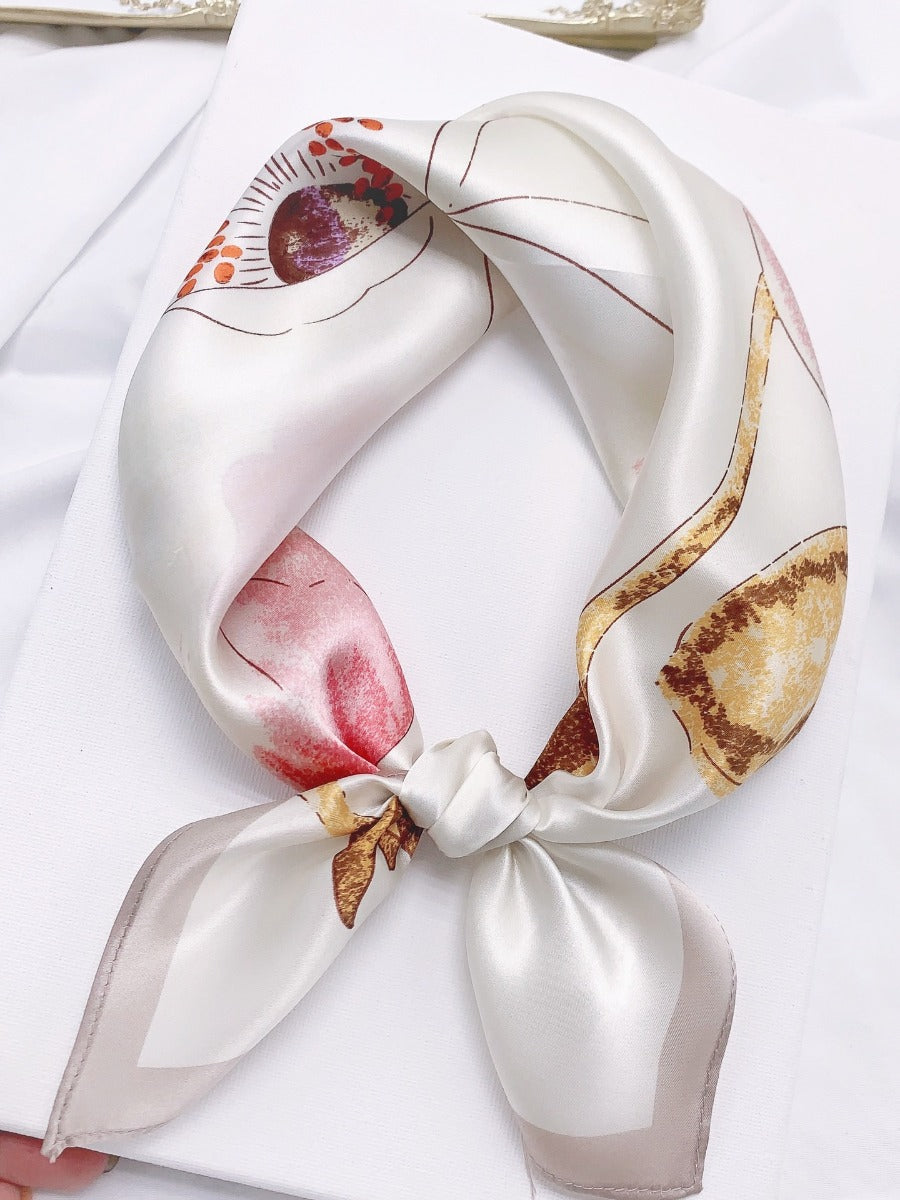 [P046] SilkSilky Pure Silk Scarf 001