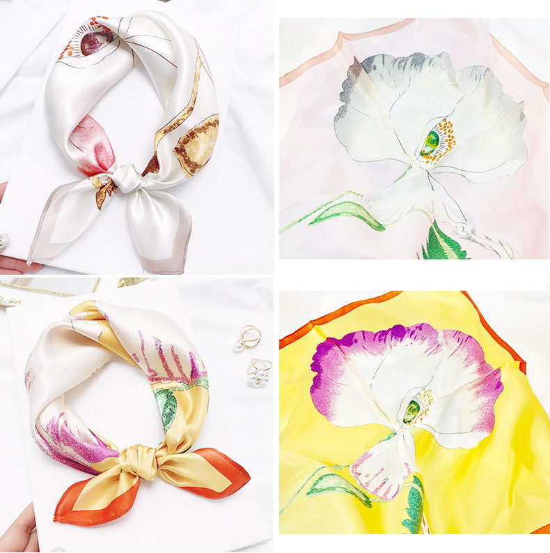 [P047] SilkSilky Pure Silk Scarf 002