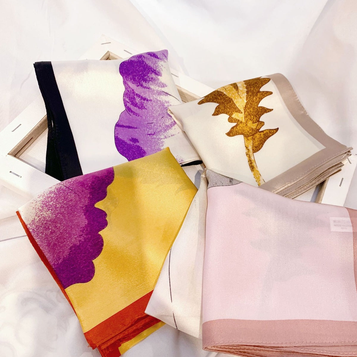 [P047] SilkSilky Pure Silk Scarf 004
