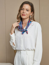 [P049] SilkSilky Pure Silk Scarf 004