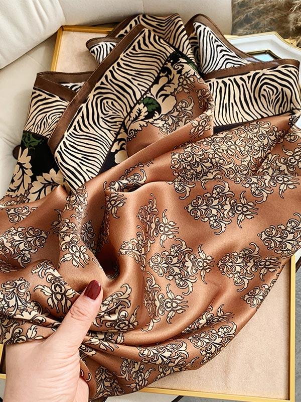 [P074] SilkSilky Pure Silk Scarf 003