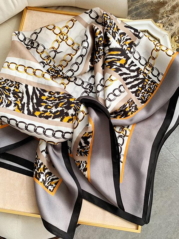 [P076] SilkSilky Pure Silk Scarf 002