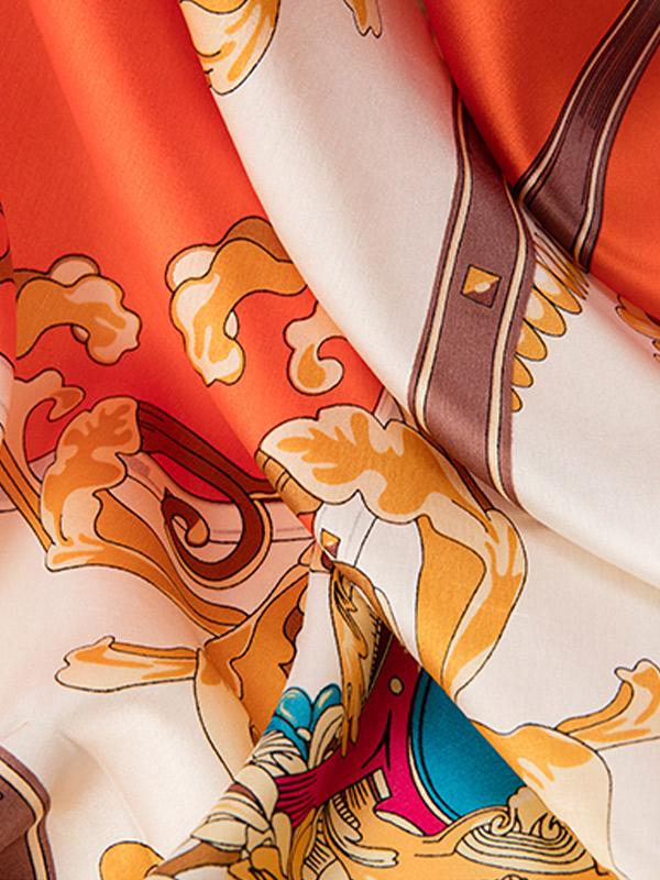 [P081] SilkSilky Pure Silk Scarf 002