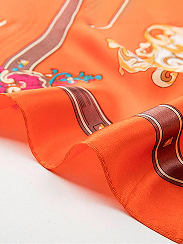 [P081] SilkSilky Pure Silk Scarf 003
