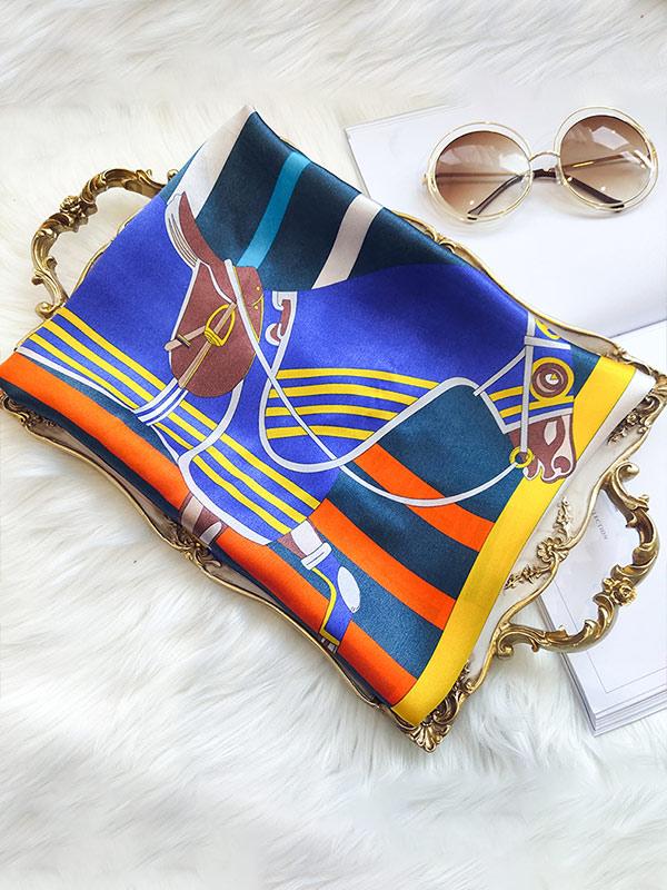 [P084] SilkSilky Pure Silk Scarf 002