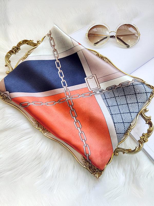 [P085] SilkSilky Pure Silk Scarf 002