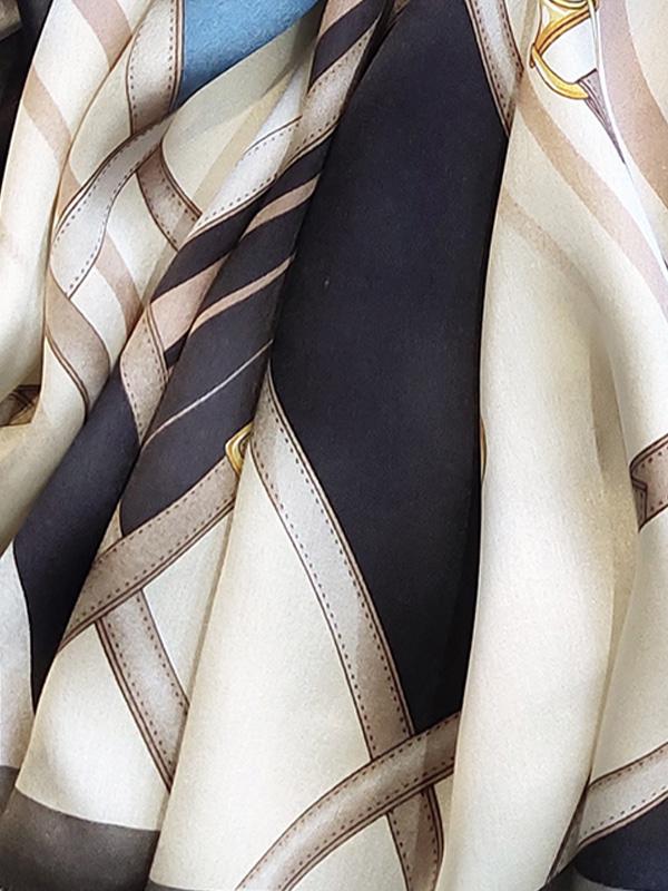[P087] SilkSilky Pure Silk Scarf 003