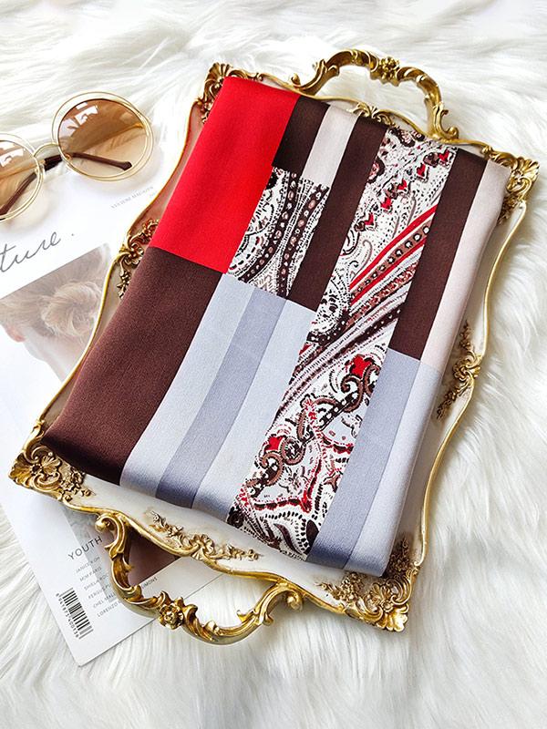 [P088] SilkSilky Pure Silk Scarf 002
