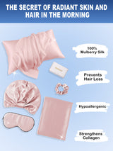 [Pale Mauve] SilkSilky  19Momme Pillowcase Sets 002