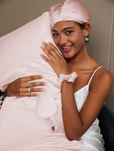 [Pale Mauve] SilkSilky 19Momme Pure Silk Pillowcase Set 001