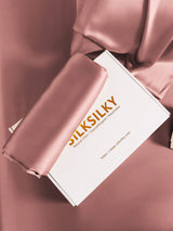 [Pale Mauve] SilkSilky  30Momme Pillowcase 006