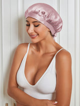 [Pale Mauve] SilkSilky  Sleep Cap 003