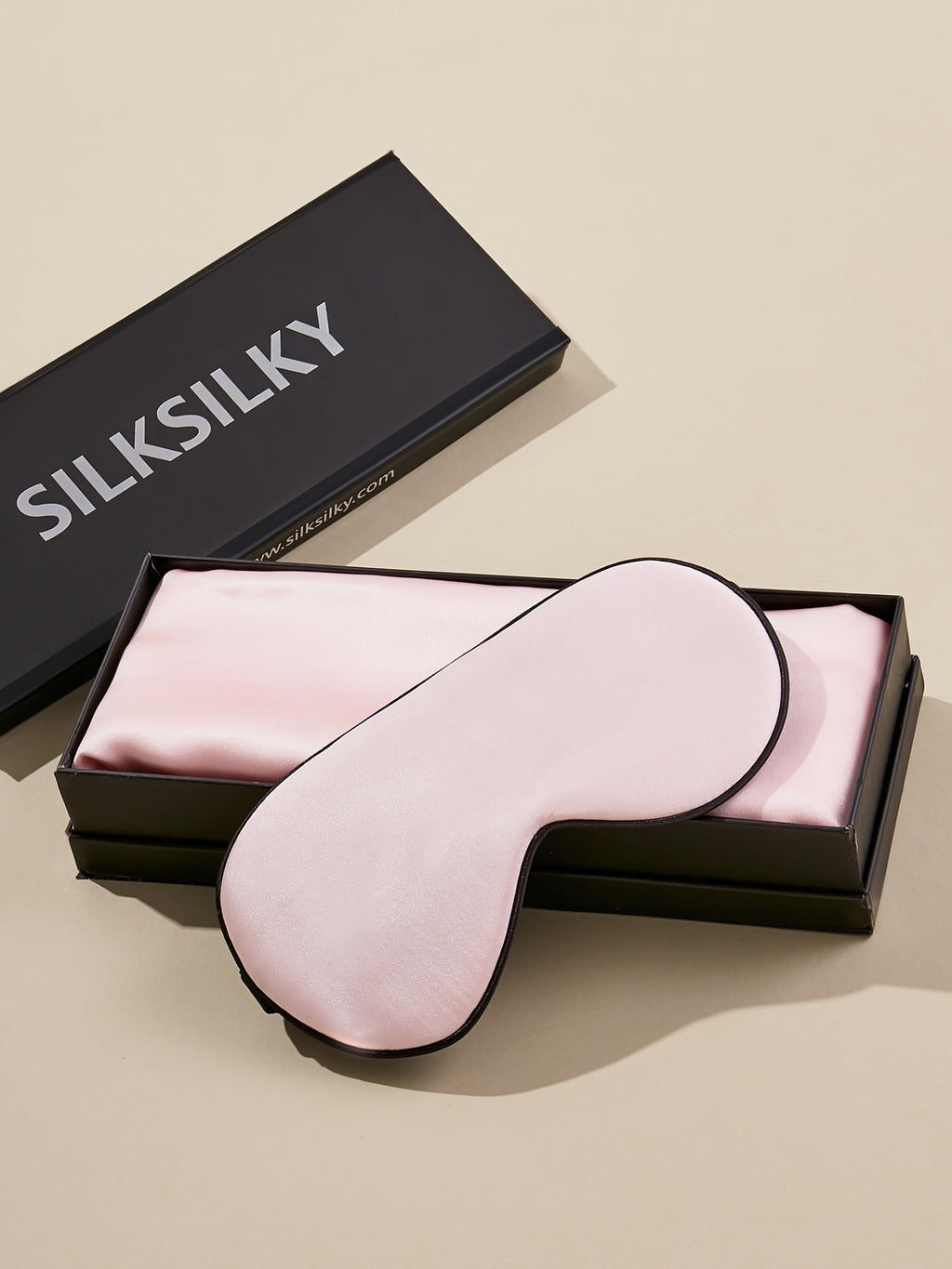 Gift Set 19Momme 100% Mulberry Silk Pillowcase & Eye Mask