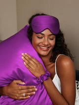 [Purple] SilkSilky 19Momme Pure Silk Pillowcase Set 003