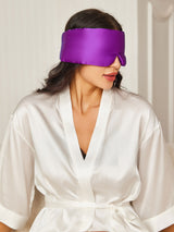 [Purple] SilkSilky  Eye Mask 003