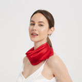 [Red] SilkSilky  Scarf 006