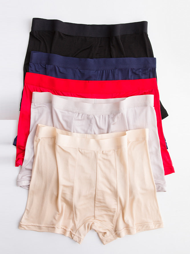 [Red] SilkSilky  Men's Underwear 002