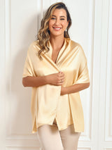 [Champagne] SilkSilky  Scarf 005