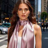 [Lavender] SilkSilky  Scarf 003