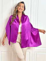 [Purple] SilkSilky  Scarf 005