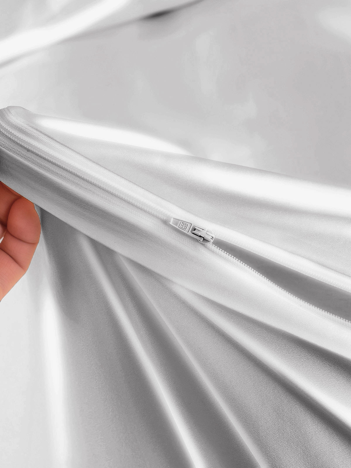 [Silver] SilkSilky 19Momme Pure Silk Bedding Set 005