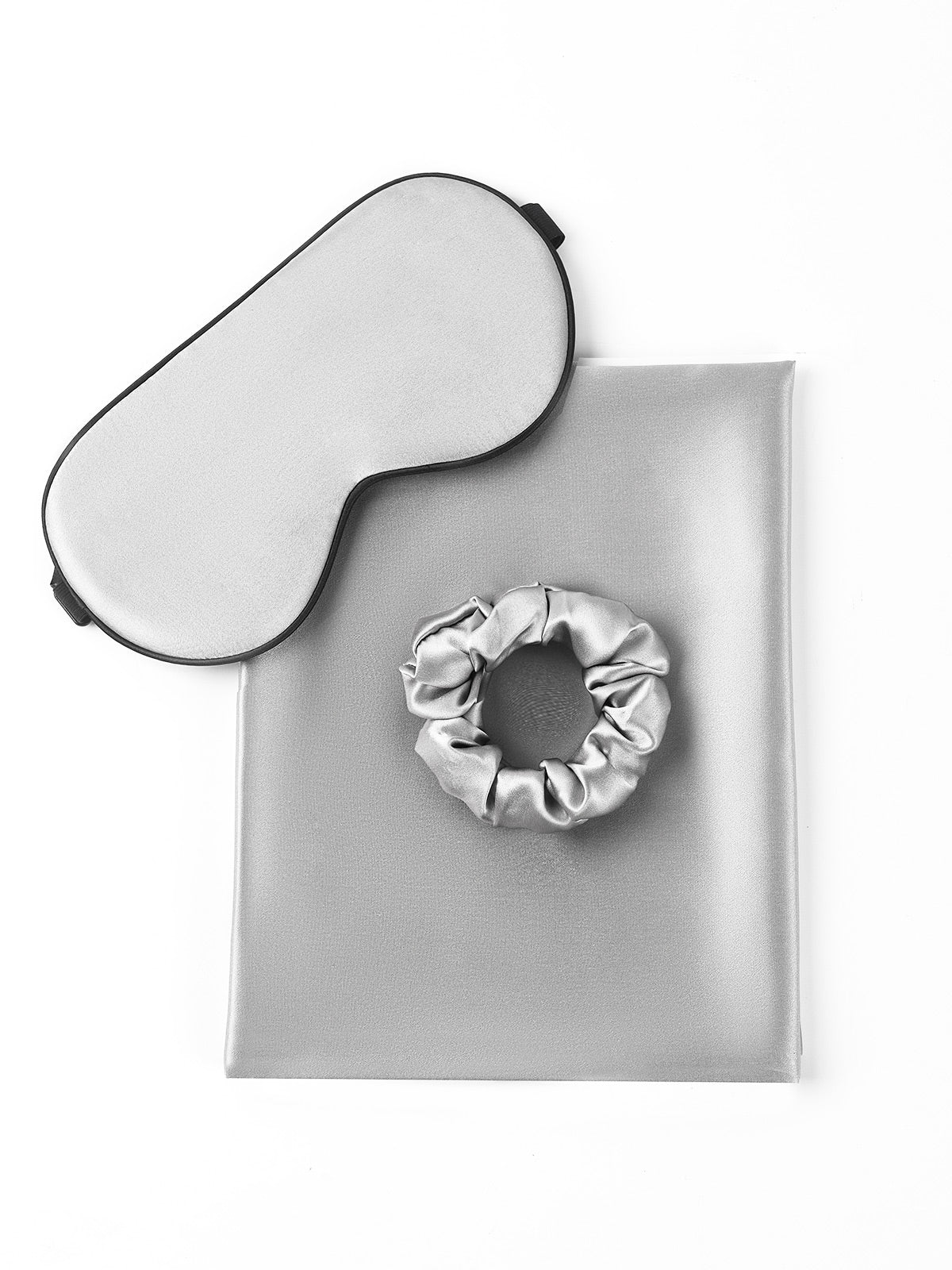 [Silver] SilkSilky 19Momme Pure Silk Pillowcase Set 001