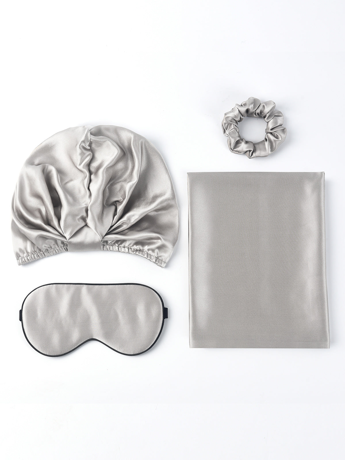 [Silver] SilkSilky 19Momme Pure Silk Pillowcase Set 005