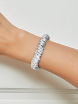 [Silver] SilkSilky  Scrunchie 001