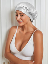 [Silver] SilkSilky  Sleep Cap 003