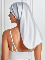 [Silver] SilkSilky  Pure Silk Sleep Cap 006