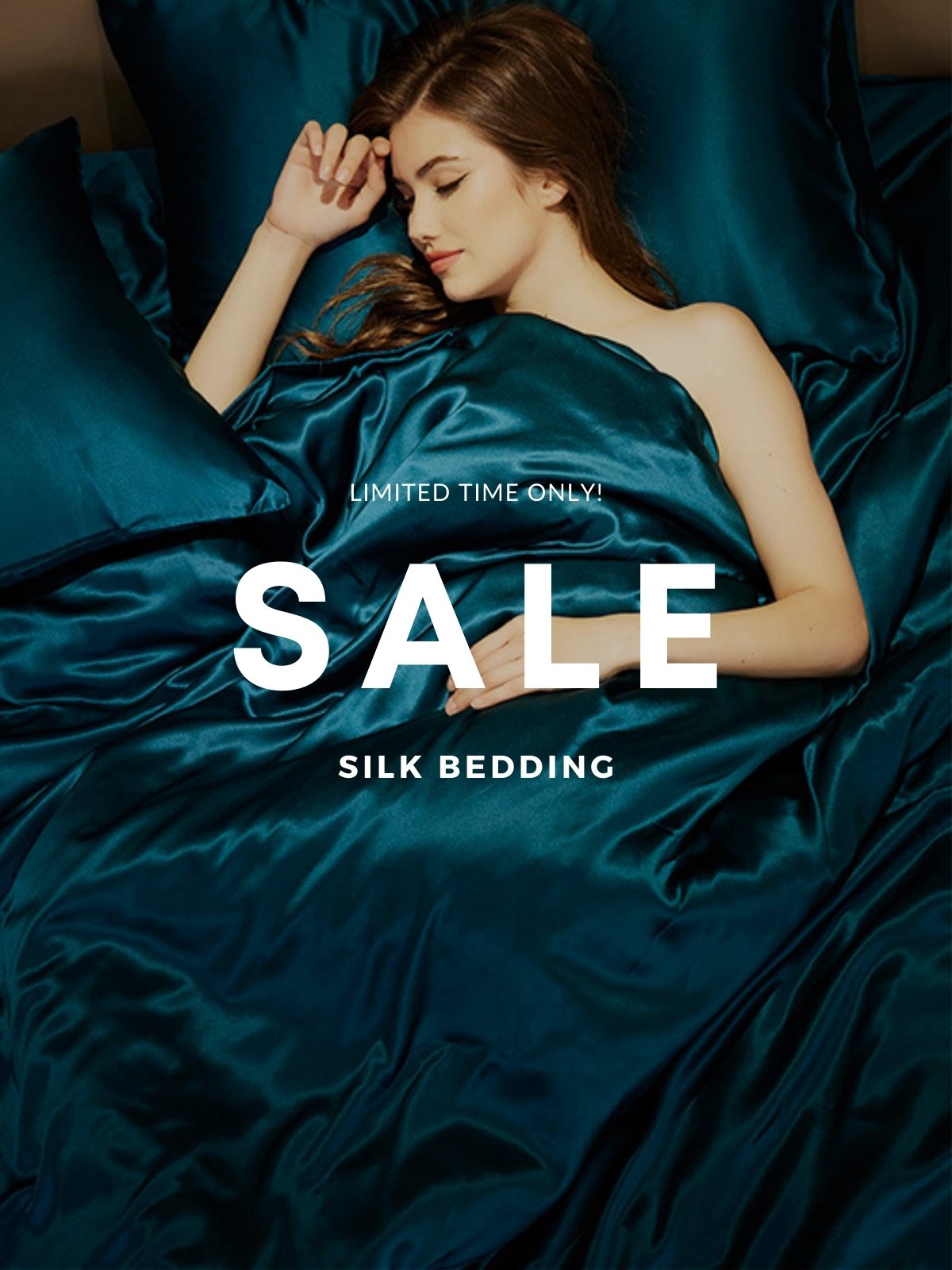 [Black] SilkSilky 19Momme Pure Silk Sheet 001