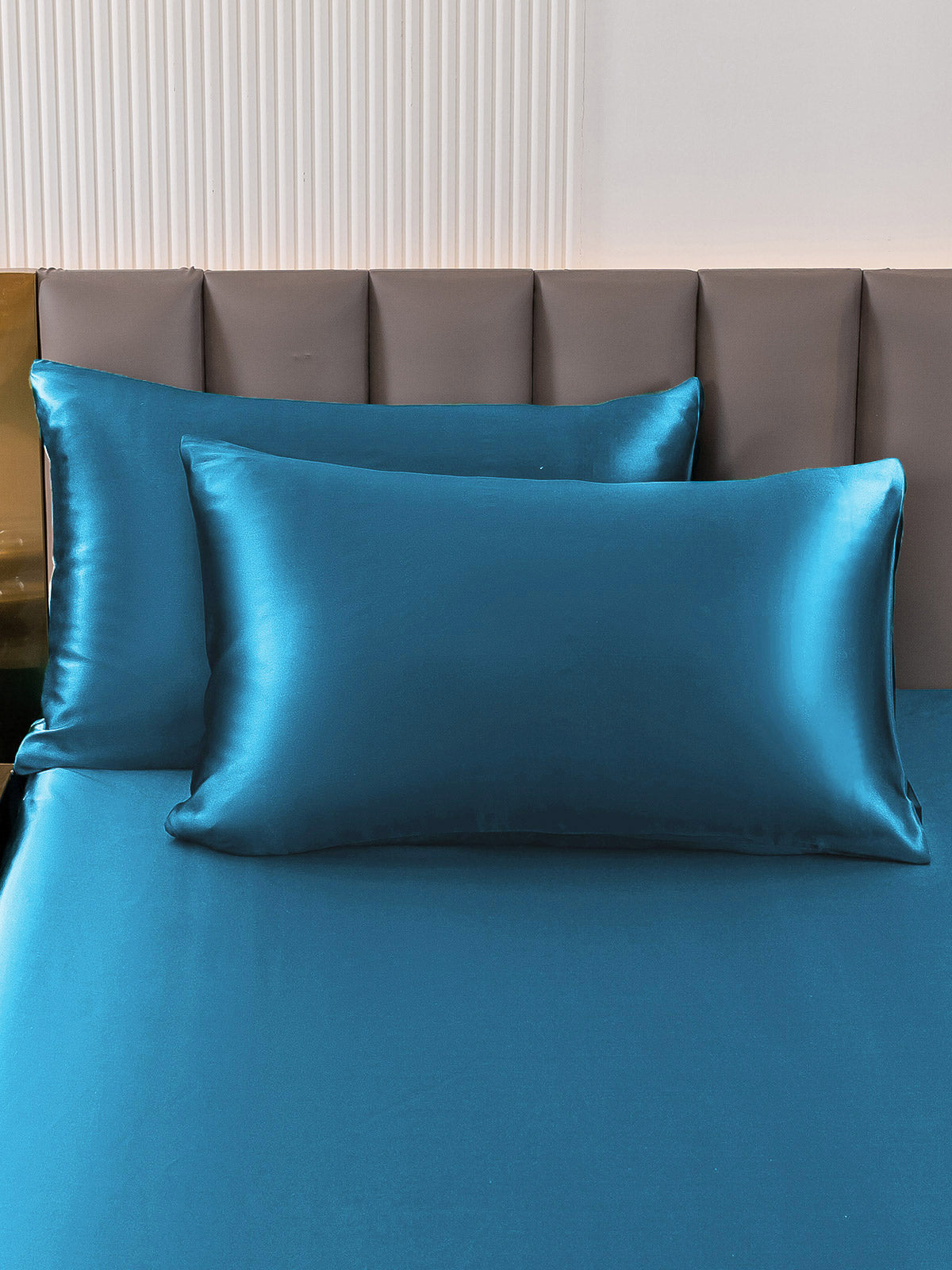 [Teal] SilkSilky 19Momme Pure Silk Pillowcase 003