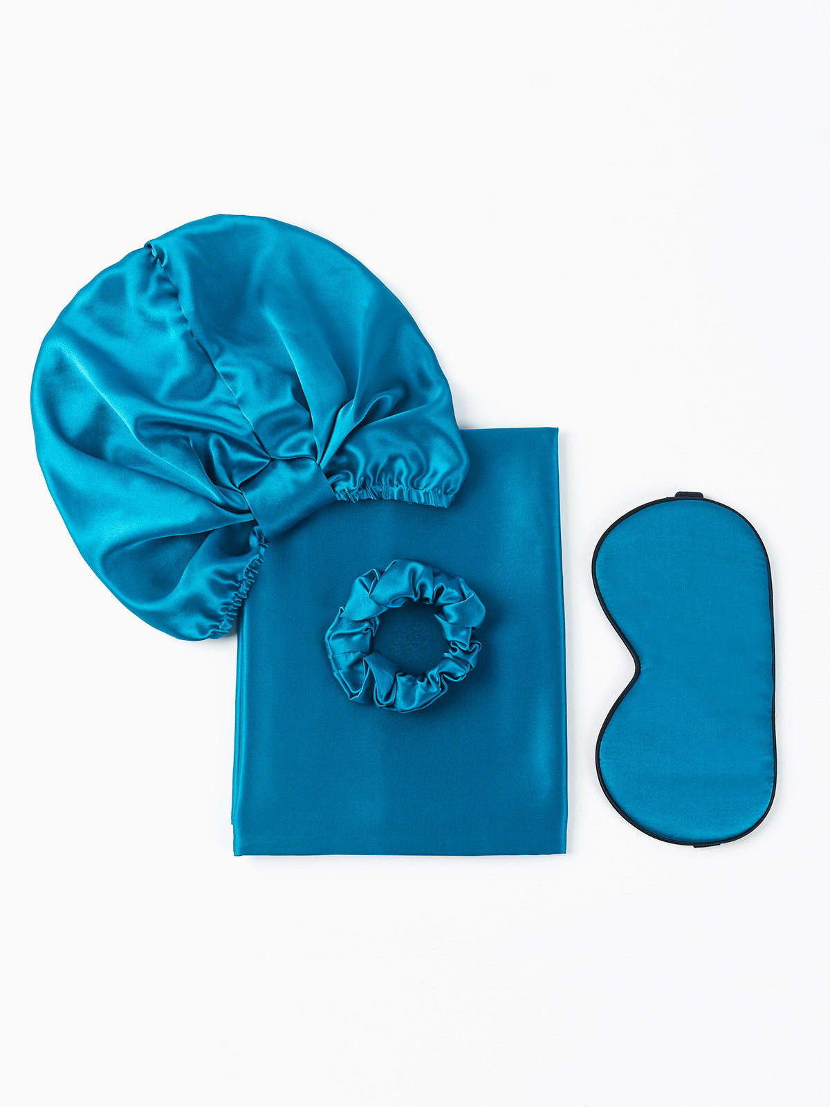 [Teal] SilkSilky 19Momme Pure Silk Pillowcase Set 001