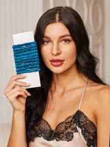 [Teal] SilkSilky  Scrunchie 001