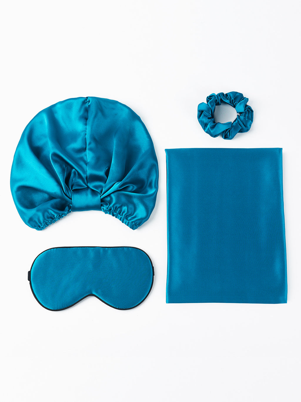 22Momme 4Pcs Set Silk Skin Friendly Beauty Sleep Set