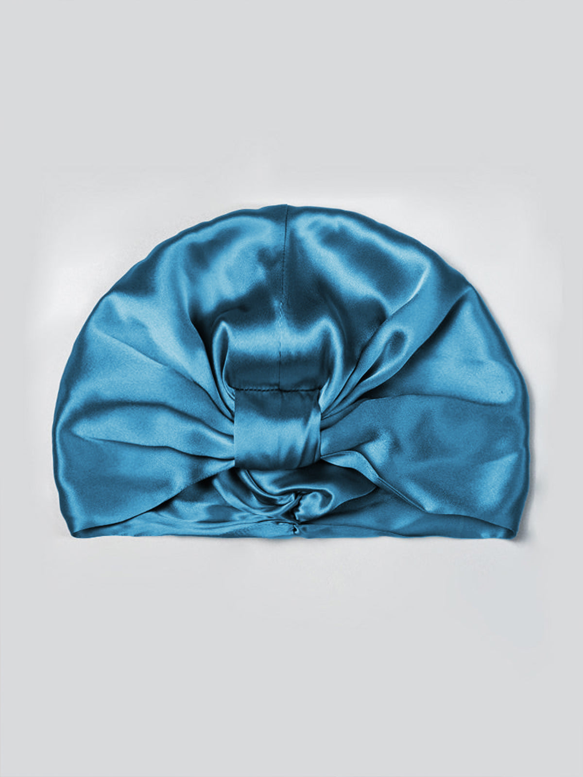 [Teal] SilkSilky Pure Silk Sleep Cap 005